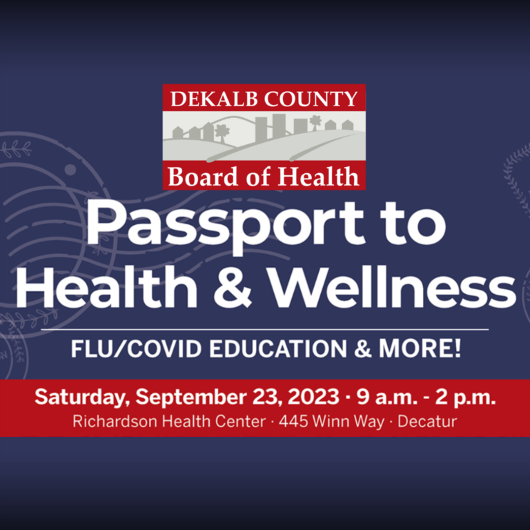 Dekalb Board of Health to Host Passport to Health and Wellness Festival, Vaccination Event